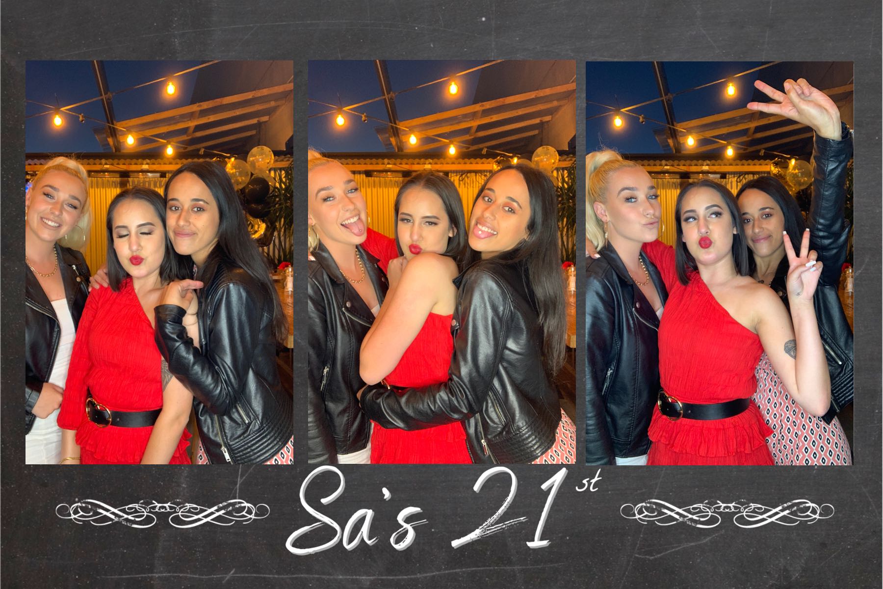 Sa's 21st | View more photos from the event at gallery.photobooth.co.nz/u/SelfieCentral/Sas-21st